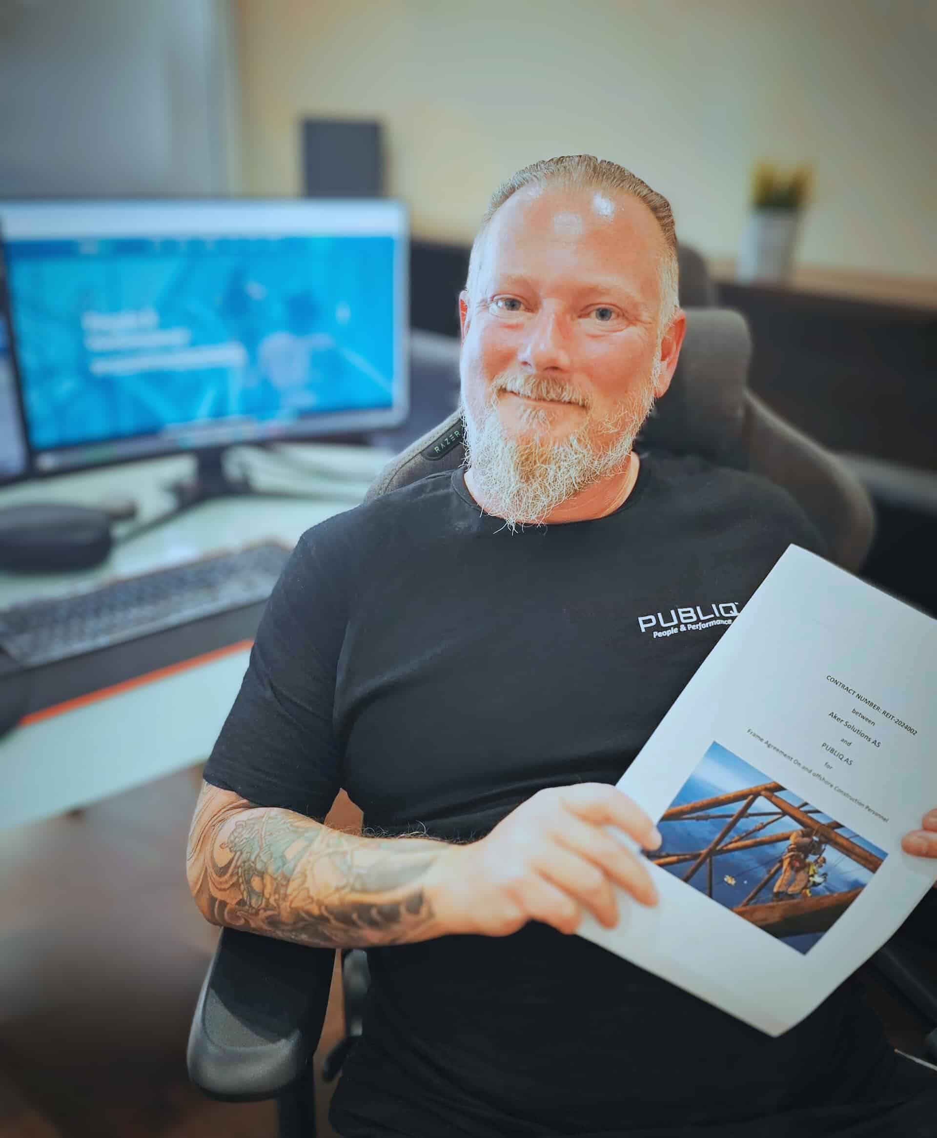 Publiq styrker sin posisjon i markedet med ny rammeavtale med Aker Solutions