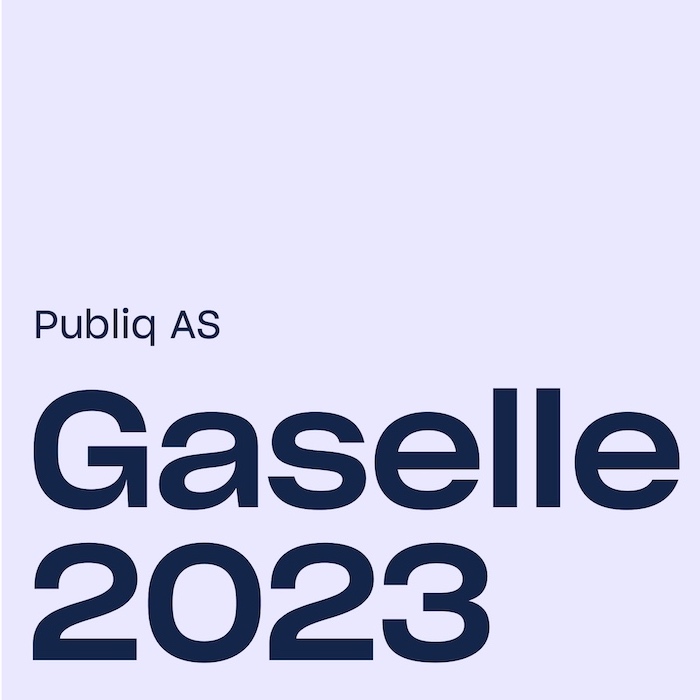 Publiq – Gasellevinner i sør 2023 (Dagens Næringsliv)