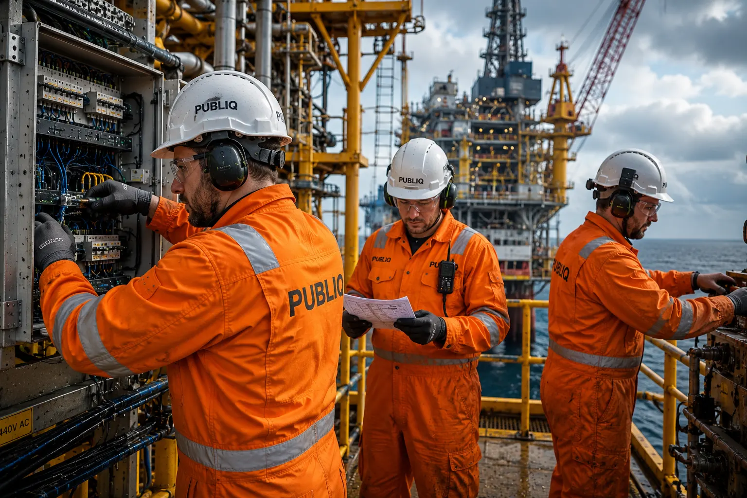 Offshoreinstallasjon til havs